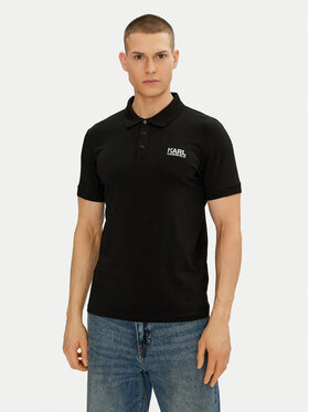 KARL LAGERFELD KARL LAGERFELD Polo 745088 552235 Crna Regular Fit