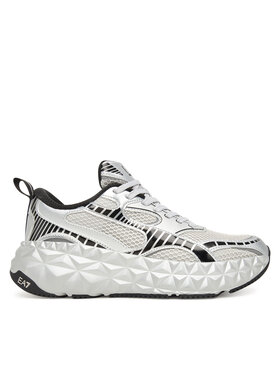 EA7 Emporio Armani EA7 Emporio Armani Sneakersy X8X238 XK431 MZ163 Stříbrná