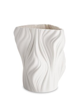 MIAhome MIAhome Wazon porcelanowy IRREGULAR Biały