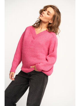 lemoniade lemoniade Sweter LS423 Różowy Comfort Fit
