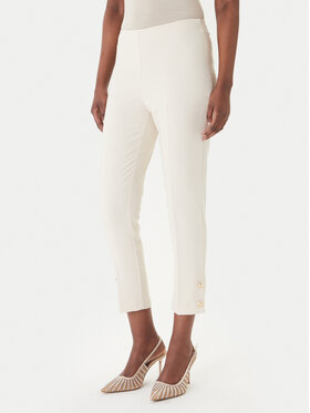 Rinascimento Rinascimento Текстилни панталони CFC0128641003 Бежов Slim Fit