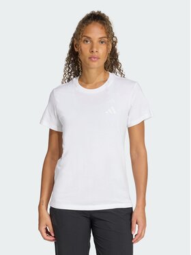 adidas adidas Koszulka techniczna 162453 Biały Regular Fit