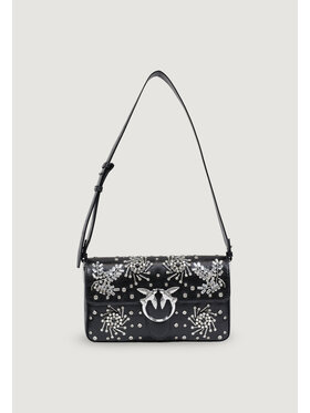 PINKO PINKO Borsetta LOVE SLOUCHY CLASSIC MEZZO BAC Nero