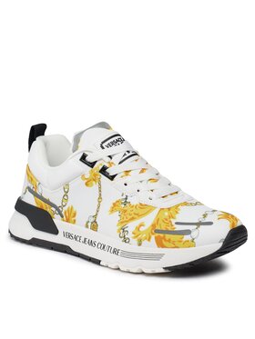 Versace Jeans Couture Versace Jeans Couture Sneakersy 75YA3SA1 Biela