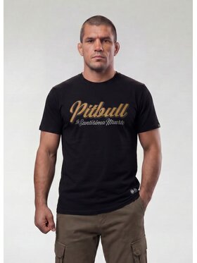 PITBULL PITBULL T-Shirt SANTA MUERTE 26 Czarny Regular Fit