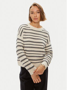 Weekend Max Mara Weekend Max Mara Sweter Foster 2425366151 Beżowy Standard Fit