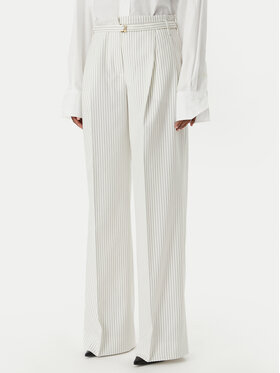 HUGO HUGO Pantaloni di tessuto Hejuly 50559202 Bianco Loose Fit