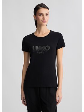 Liu Jo Liu Jo T-shirt TA5214JS003W9415 Nero Regular Fit