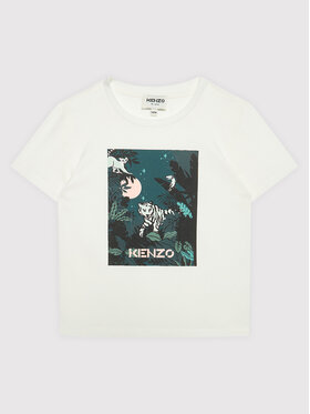 Kenzo Kids Kenzo Kids T-shirt K15167 Bianco Regular Fit