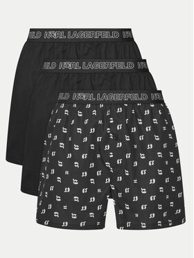 KARL LAGERFELD KARL LAGERFELD Komplet 3 par bokserek A1M47131 Kolorowy