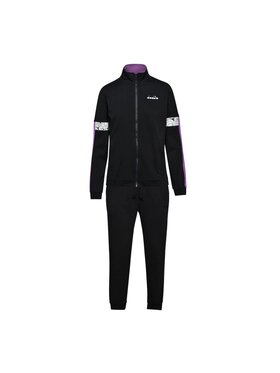 Diadora Diadora Komplet dresowy L. TRACKSUIT FZ CORE Czarny Basic Fit