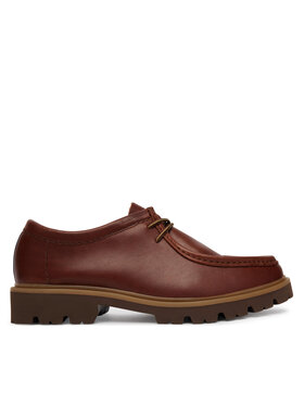 Clarks Clarks Półbuty Cleyhill Seam 26186417 Brązowy