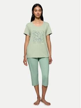 Triumph Triumph Pyjama Sets 10222617 Grün Regular Fit