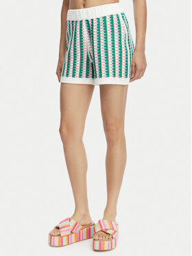 Banana Moon Banana Moon Шорти з тканини Nolio Bloomday MXN47 Зелений Regular Fit