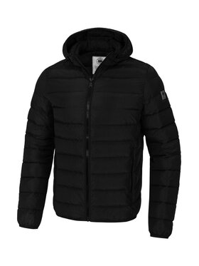 PITBULL PITBULL Kurtka zimowa Kurtka zimowa męska z kapturem Seacoast III XL Czarny Regular Fit