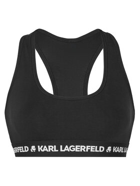 KARL LAGERFELD KARL LAGERFELD Сутиен-топ A1W47007 Черен