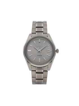 Seiko Seiko Zegarek Titanum SUR369P1 Srebrny