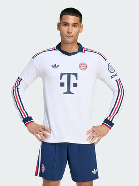 adidas adidas Koszulka techniczna 171365 Biały Slim Fit