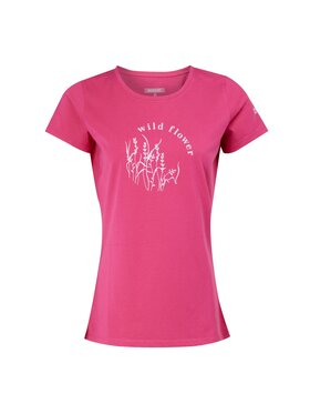 Regatta Regatta T-Shirt Breezed IV Różowy Short Fit