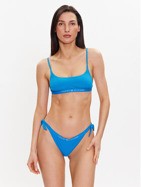 Tommy Hilfiger Spodnji Del Bikini UW0UW04583 Modra