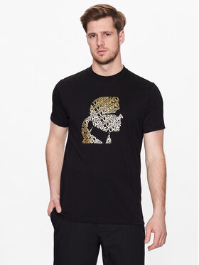 KARL LAGERFELD KARL LAGERFELD T-Shirt 755054 532224 Czarny Regular Fit