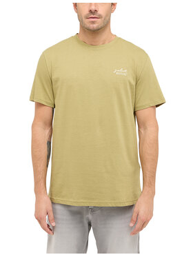Mustang Mustang T-Shirt Austin Zielony Regular Fit