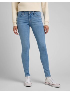 Lee Lee Jeansy SCARLETT Niebieski Skinny Fit