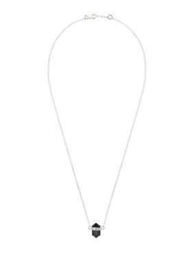 IZABELLA BUDRYN JEWELLERY IZABELLA BUDRYN JEWELLERY Choker z czarnym onyksem Srebrny