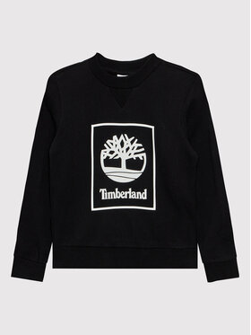 Timberland Timberland Majica dugih rukava T25T58 S Crna Regular Fit