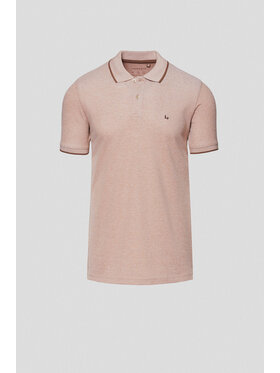 Lancerto Lancerto Polo Borin PO073125000010 Beżowy Regular Fit