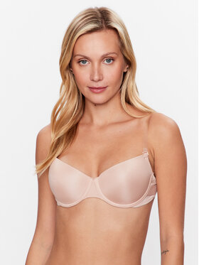 Hunkemöller Hunkemöller Сутиен с банели Transparant 154700 Бежов