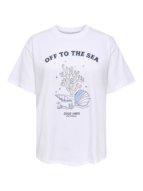ONLY ONLY T-shirt Celine 15374989 Bianco Regular Fit