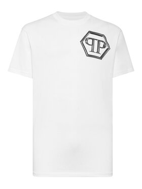 PHILIPP PLEIN PHILIPP PLEIN T-shirt 4305 Bianco Regular Fit