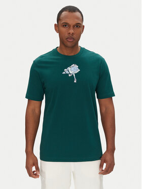 adidas adidas T-särk Earth Day Graphic JI6753 Roheline Regular Fit