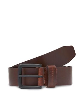 Jack&Jones Jack&Jones Pánsky opasok Roma 12242687 Hnedá