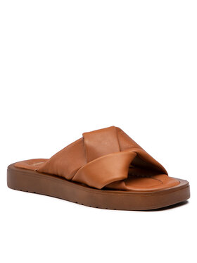 Bata Bata Klapki 5644627 Brązowy
