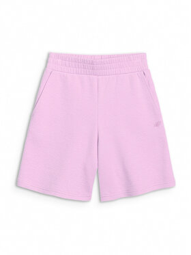 4F 4F Szorty sportowe MIDSHOP TEXTILE Różowy Regular Fit