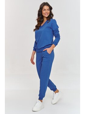 Makadamia Makadamia Komplet dresowy m868 Niebieski Regular Fit