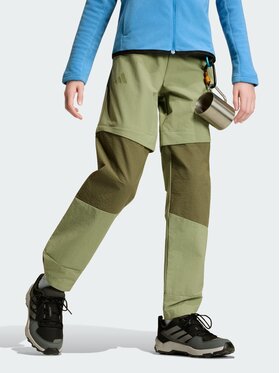 adidas adidas Spodnie outdoor 162739 Zielony Regular Fit