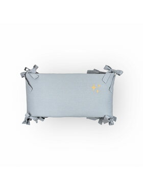 Malomi Malomi Ochraniacz cot_washed_stars_grey Szary