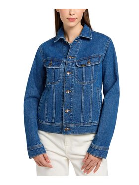 Lee Lee Kurtka jeansowa 112351136 Granatowy Regular Fit