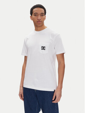 DC Shoes DC Shoes T-Shirt ADYZT05377 Bílá Regular Fit