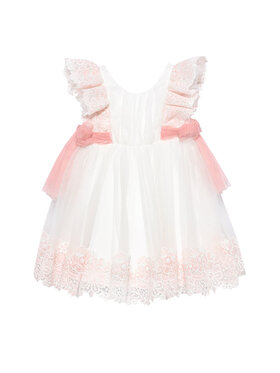 Abel & Lula Abel & Lula Елегантне плаття 5006 Білий Regular Fit