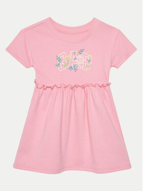 Gap Gap Ежедневна рокля 736116-00 Розов Regular Fit