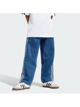adidas adidas Spodnie dresowe Firebird denim Błękitny Loose Fit