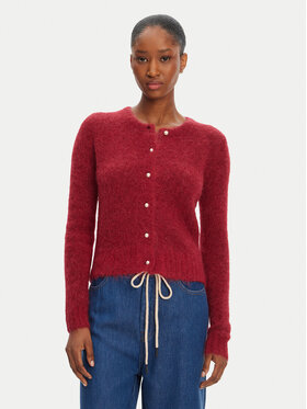 Munthe Munthe Кардиган Povilla 252160025272 Бордо Regular Fit