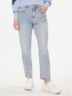 United Colors Of Benetton United Colors Of Benetton Džinsi 49BTDF02Z Zils Cropped Fit