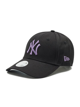 New Era New Era Kepurė su snapeliu New York Yankees League Essential Womens 9Forty 60240300 Juoda