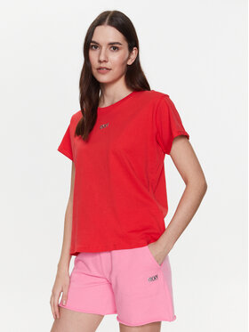 DKNY Sport DKNY Sport Тишърт DP1T8521 Червен Classic Fit