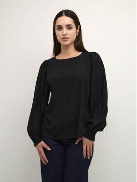 Kaffe Kaffe Bluse Kadorte 10507840 Schwarz Regular Fit